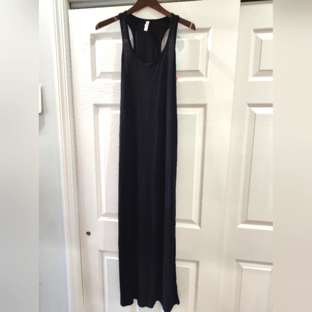 Xhilaration Sleeveless Black Maxi Dress S Nwt